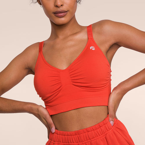 OCEANSAPART - Soutien-Gorge Brooke - Rouge Écarlate