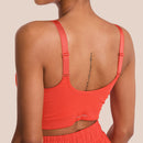 OCEANSAPART - Soutien-Gorge Brooke - Rouge Écarlate