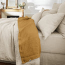 Drap Plat - Lin Lavé - Soline - Caramel