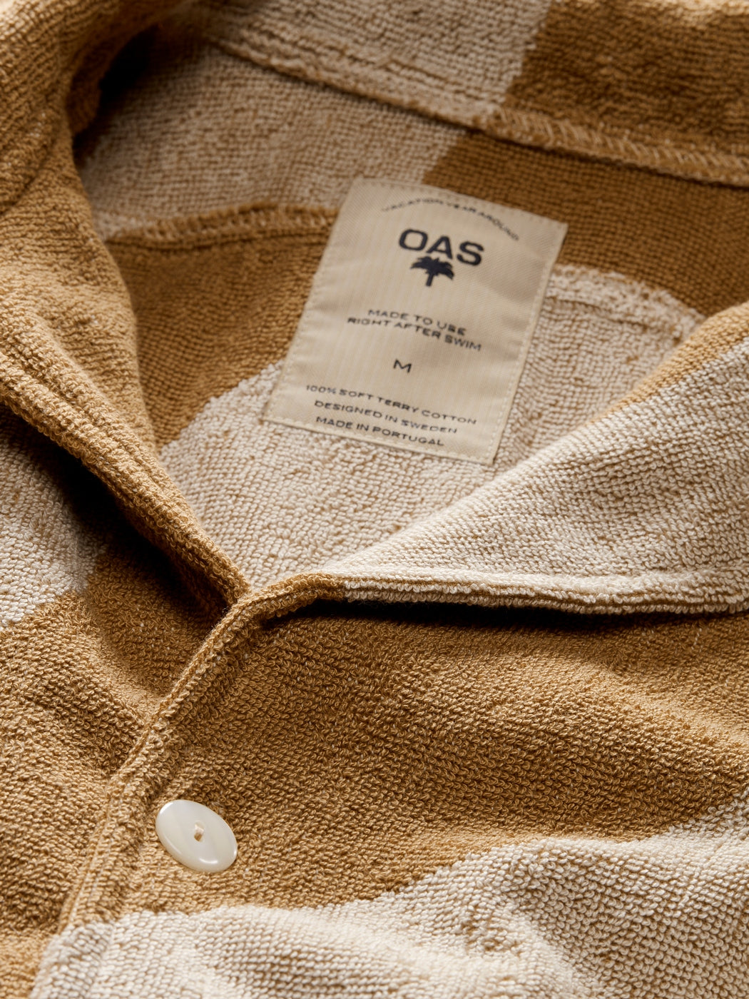 Camisa Desert Cuba Terry Beige
