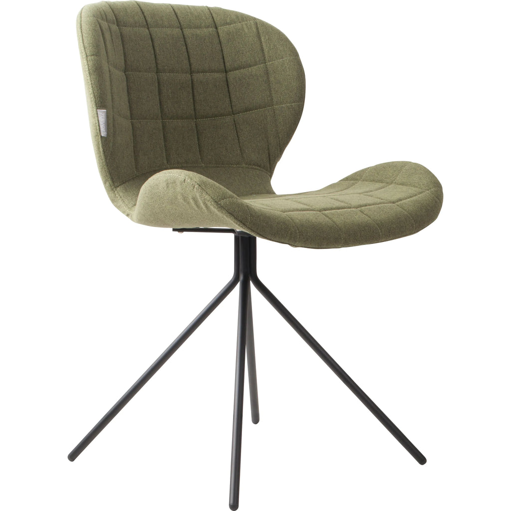 Omg - Dining Room Chair - Fabric - Green