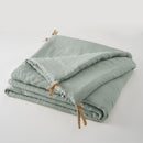 Bout De Lit - Lin Lavé - Soline - Eucalyptus