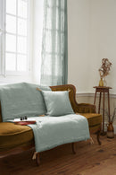 Bout De Lit - Lin Lavé - Soline - Eucalyptus