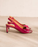 Sandals N°598 Raspberry
