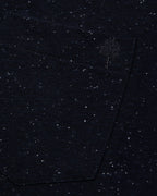 T-shirt blu navy e écru in cotone