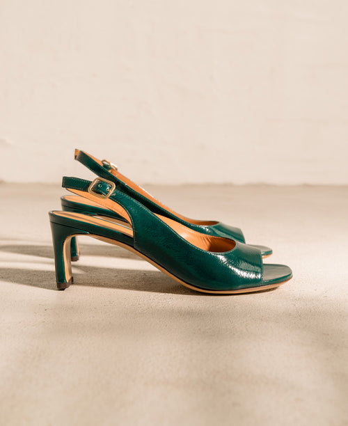 Sandals N°598 Emerald