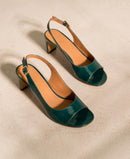 Sandals N°598 Emerald