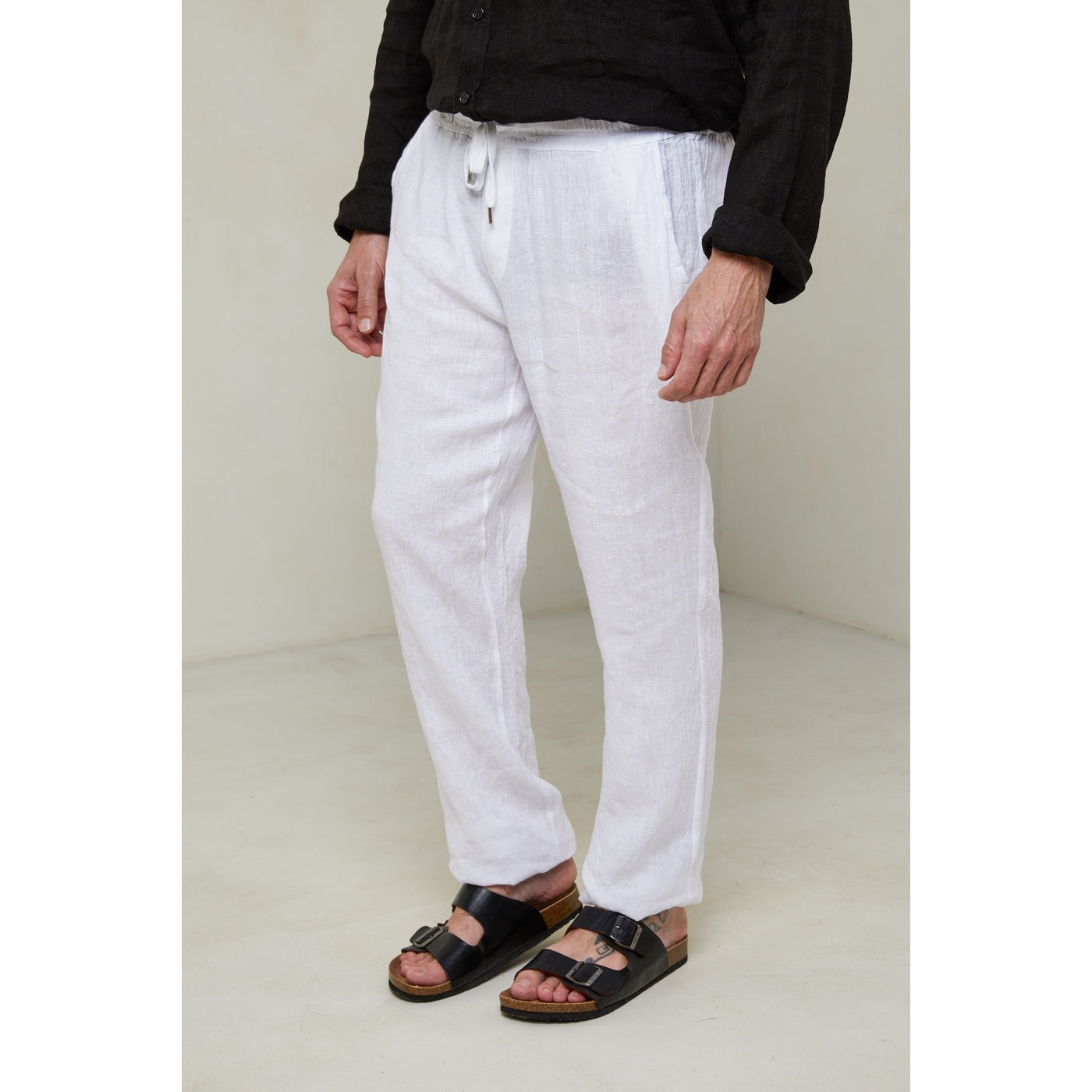 Trousers - White - Men