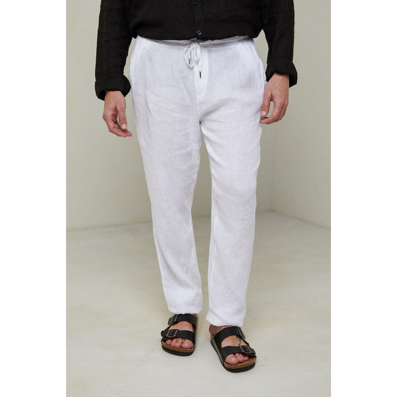 Pantalon - Blanc - Homme