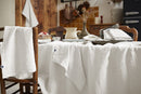 Nappe Rectangle - Lin Lavé - Soline - Craie