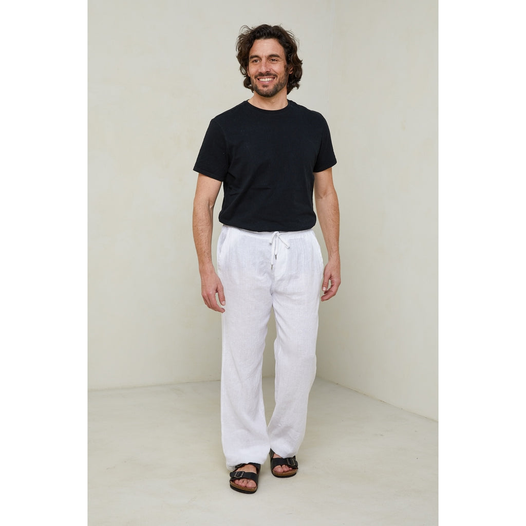 Trousers - White - Men