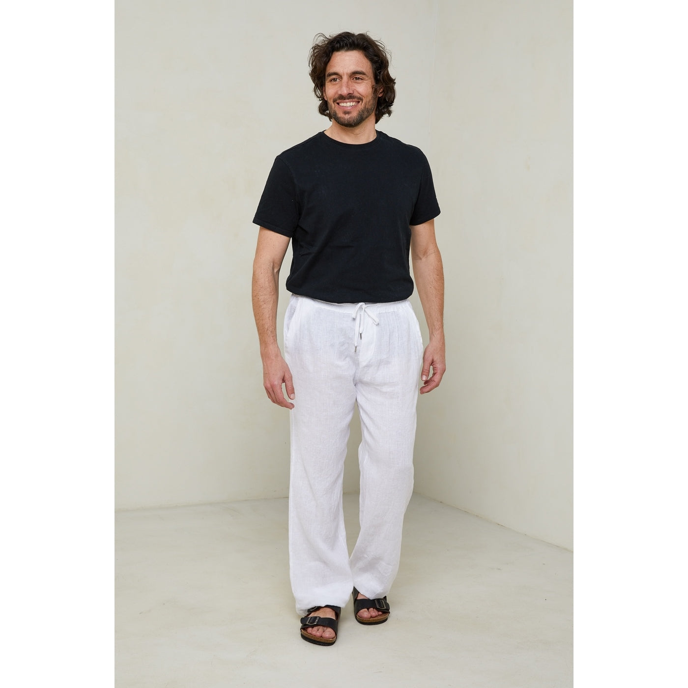 Trousers - White - Men