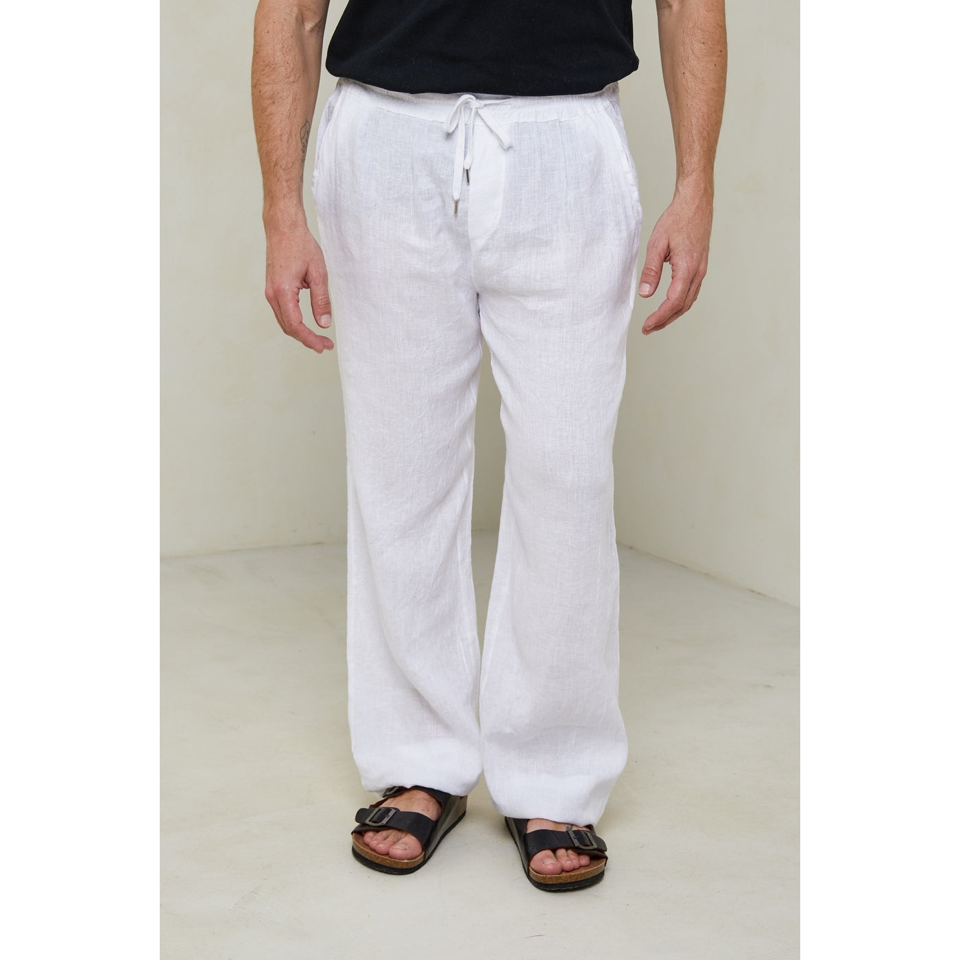 Trousers - White - Men