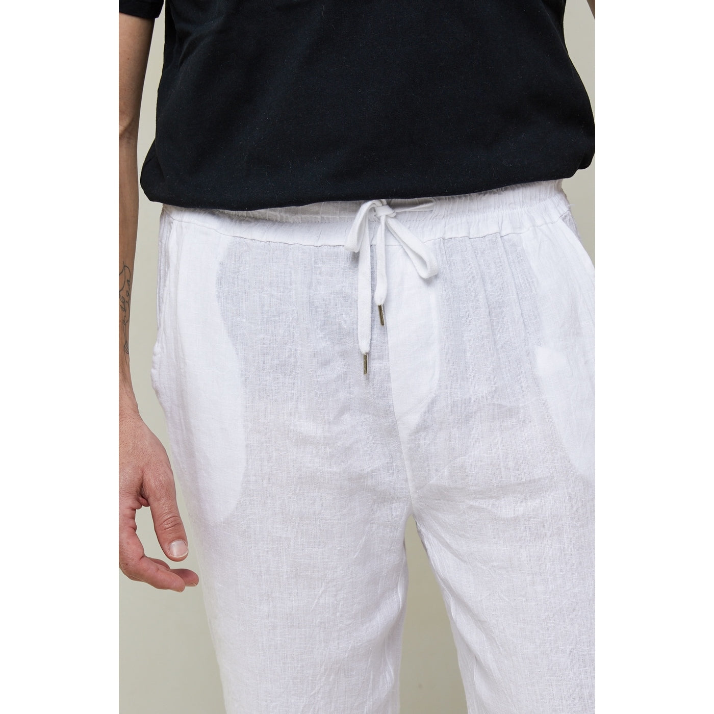Trousers - White - Men