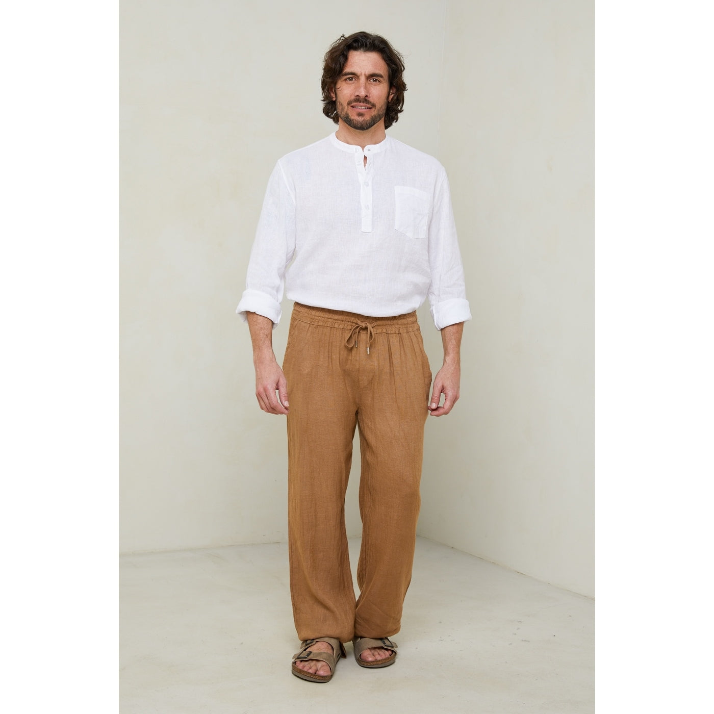 Trousers - Camel - Men
