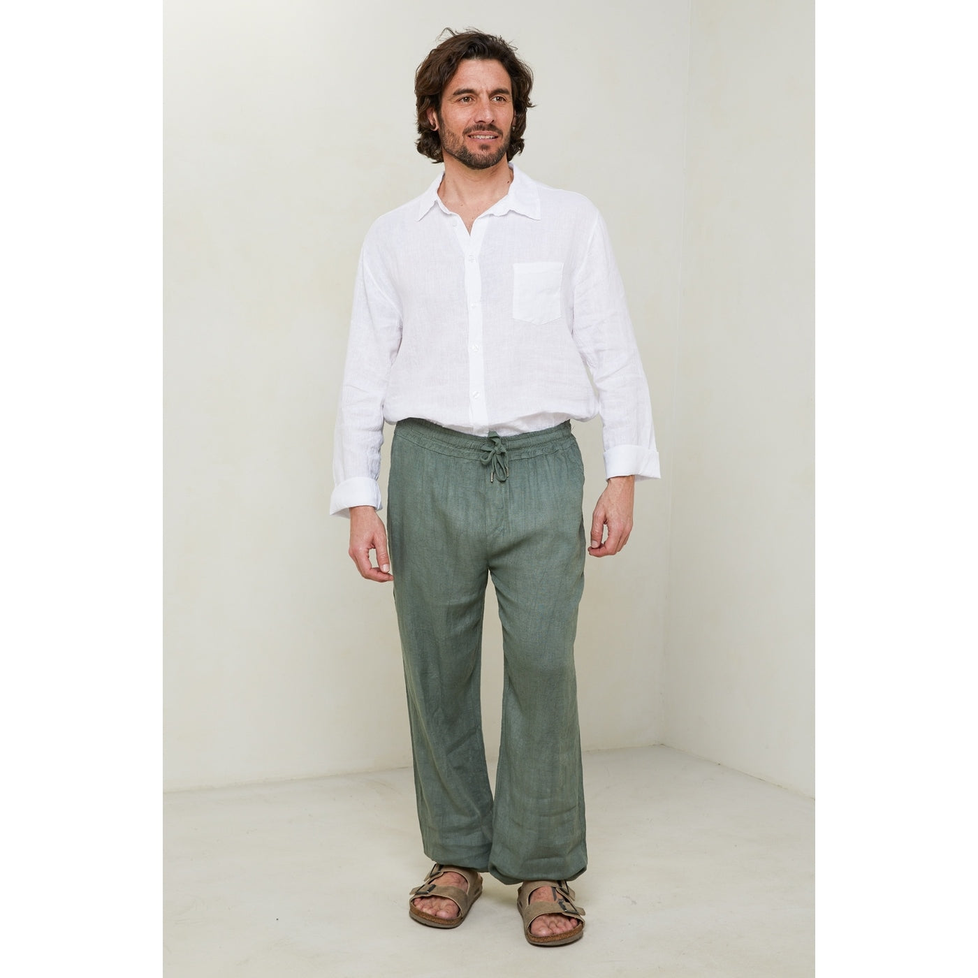 Pantalon - Kaki - Homme