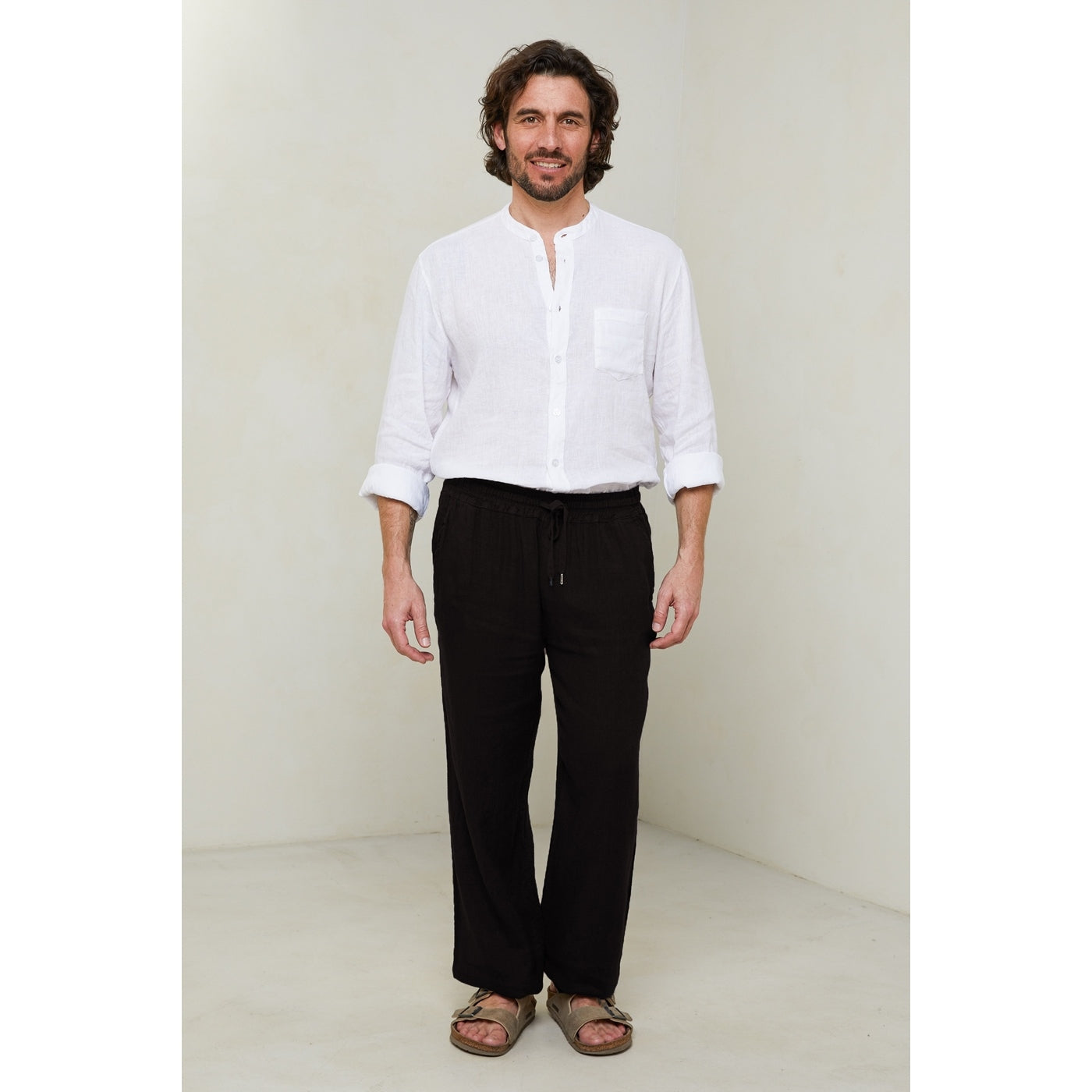 Trousers - Black - Men