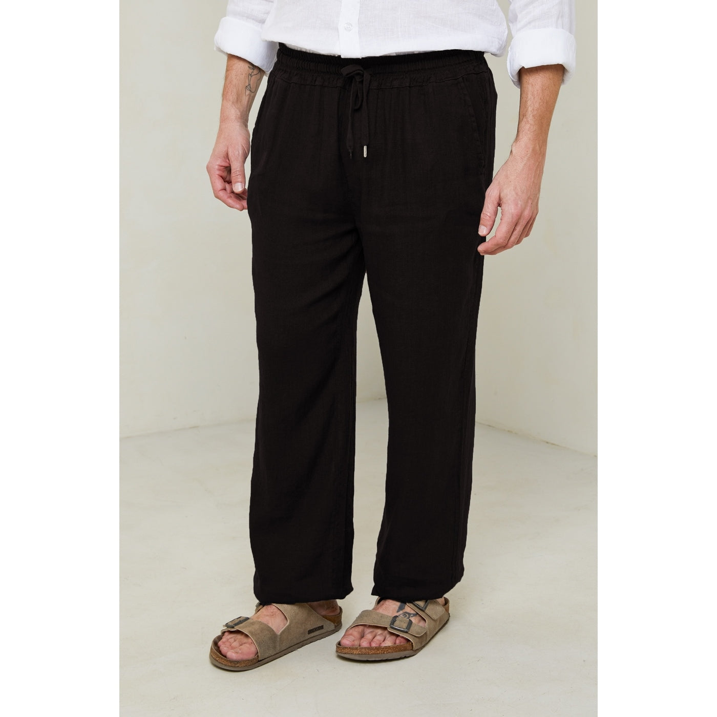 Trousers - Black - Men