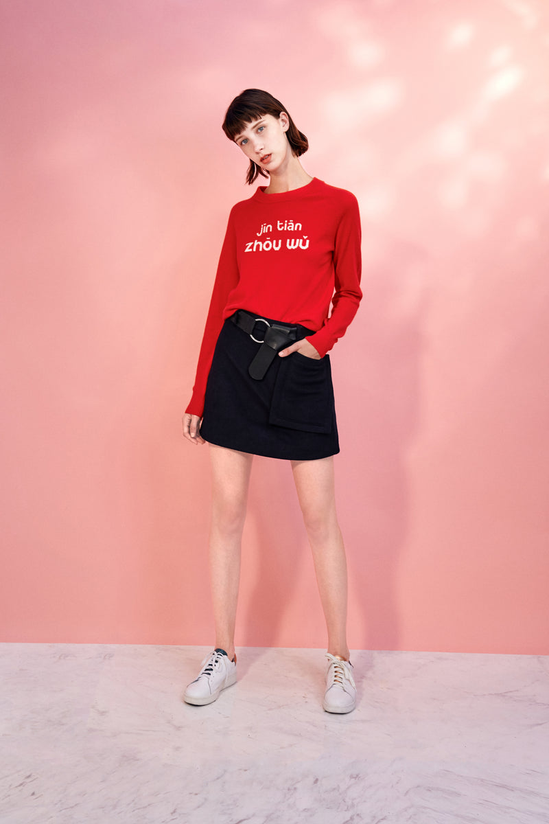 Lily - Jupe - Bleu Marine