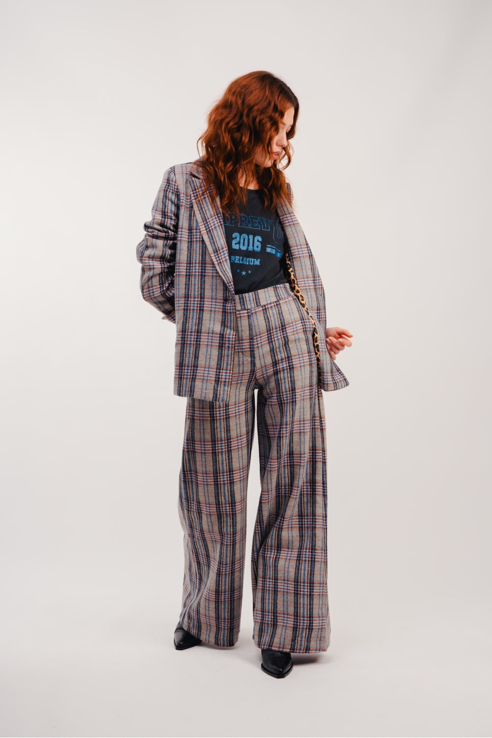 Pantalones a cuadros azules The Neil