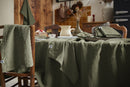 Nappe Rectangle - Lin Lavé - Soline - Thym