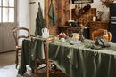 Nappe Rectangle - Lin Lavé - Soline - Thym