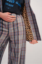 Pantalones a cuadros azules The Neil