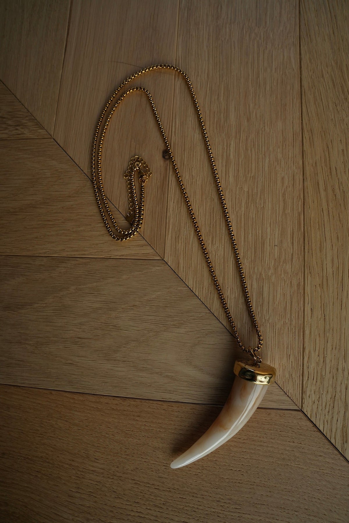 Collier Acier - Sisley Doré