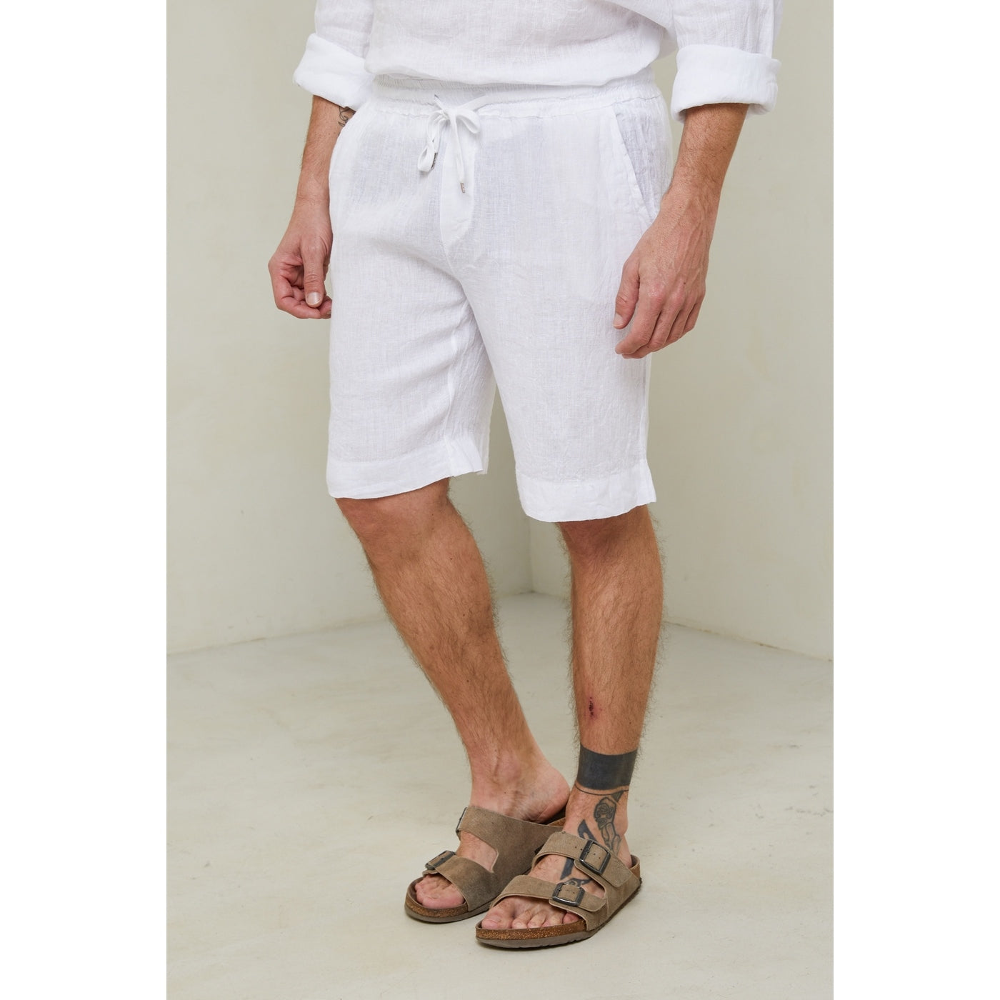 Shorts - White - Men