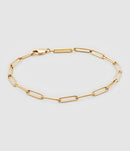 Tom Wood - Bracelet Box Doré - Unisexe