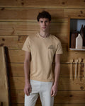 Beige Cotton T-Shirt