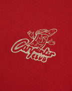 T-Shirt Rouge Foncé Coton