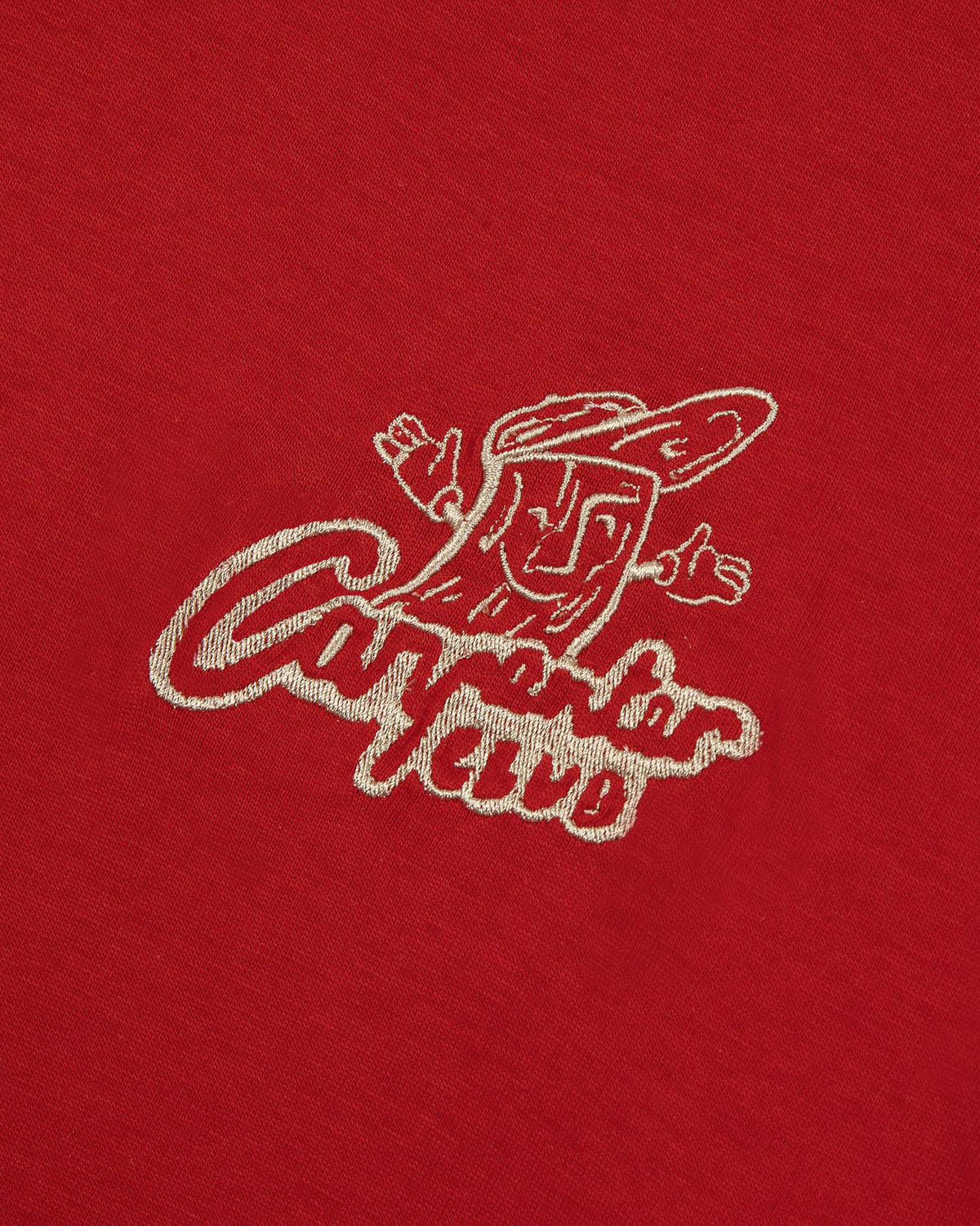 T-Shirt Rouge Foncé Coton