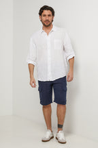 Chemise - Blanc - Homme
