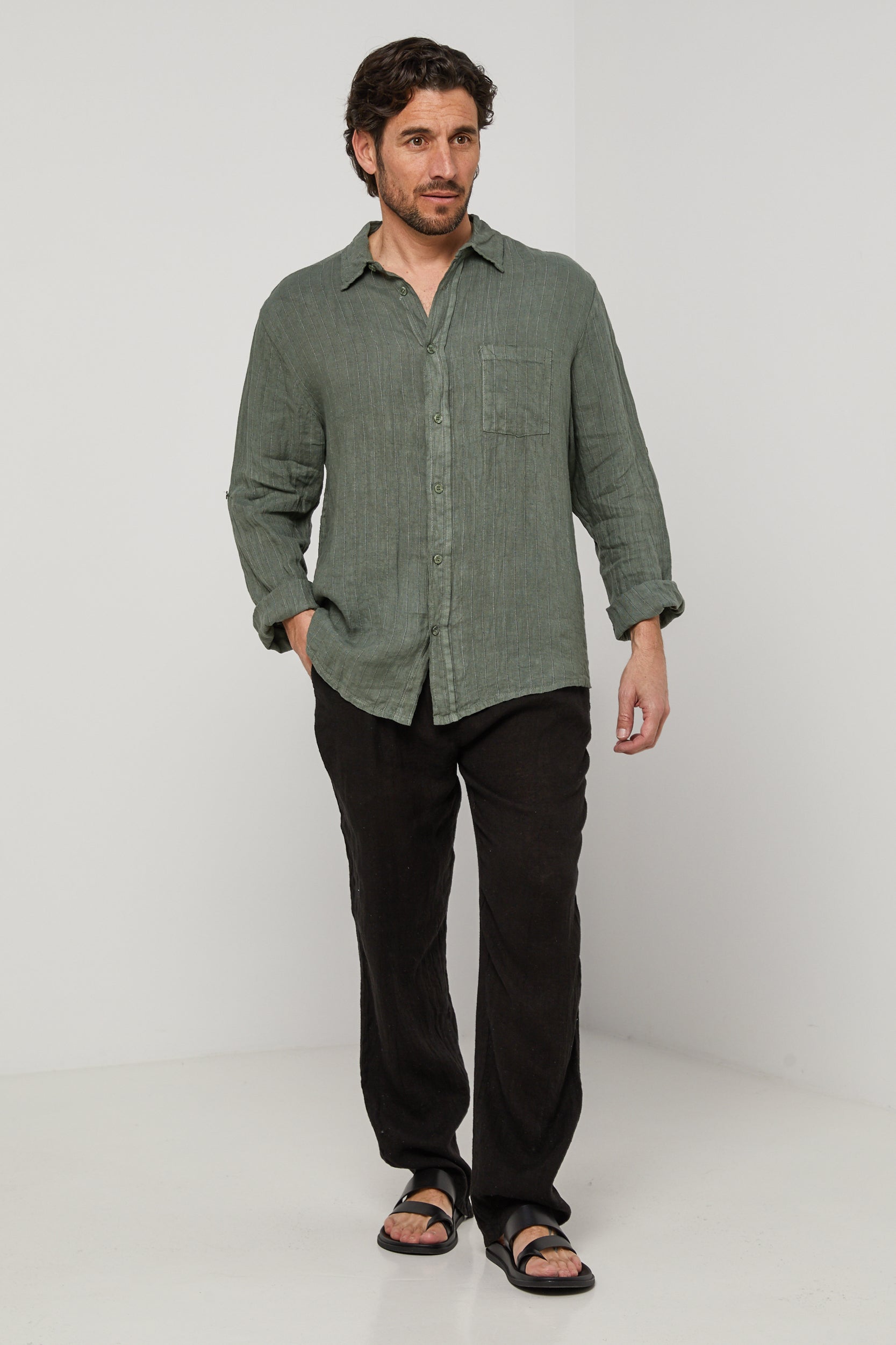 Shirt - Khaki - Men