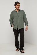 Camisa - Caqui - Hombre