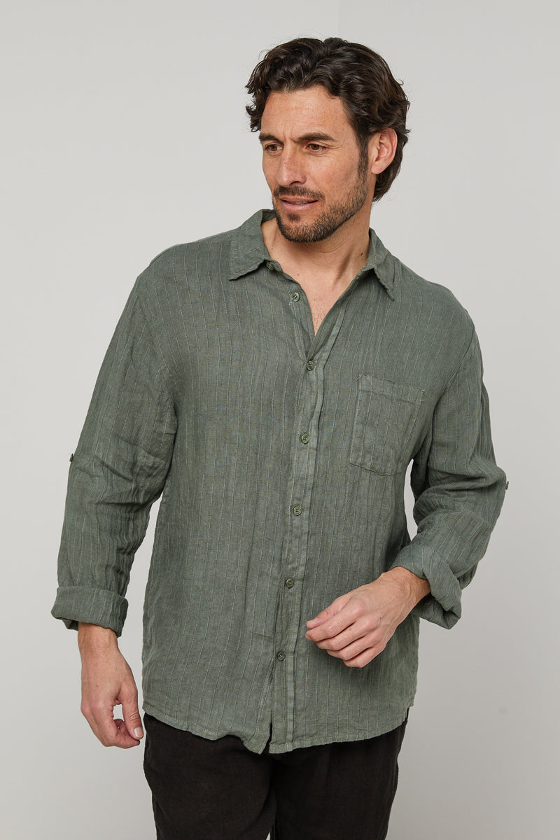 Camisa - Caqui - Hombre