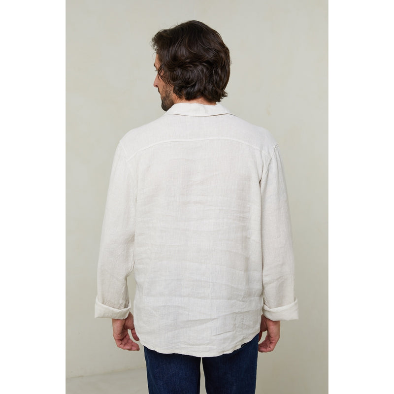 Autour Du Lin - Chemise - Beige - Homme