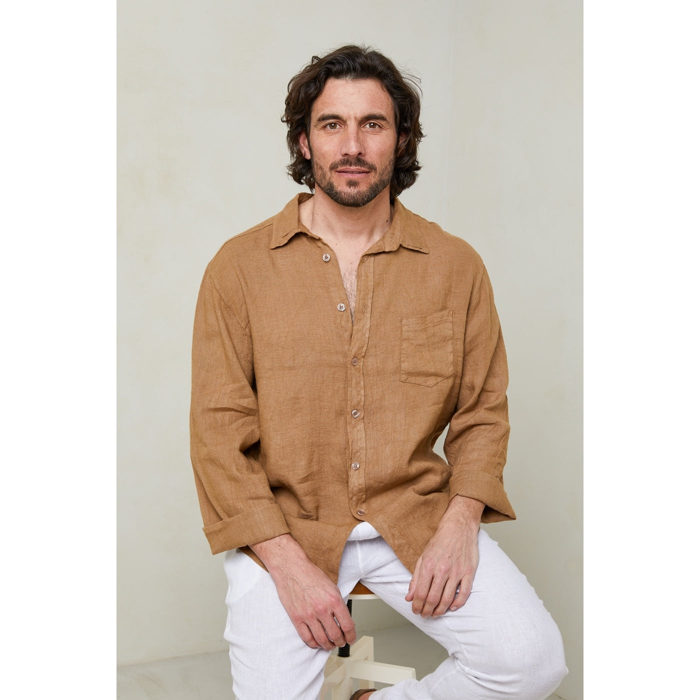 Shirt - Camel - Men
