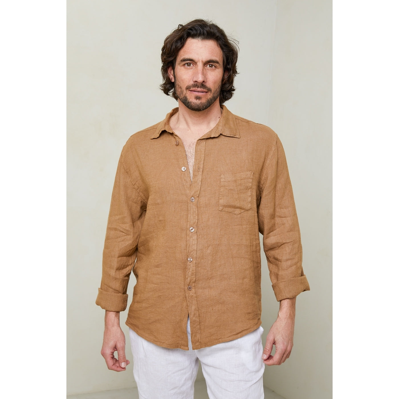 Shirt - Camel - Men