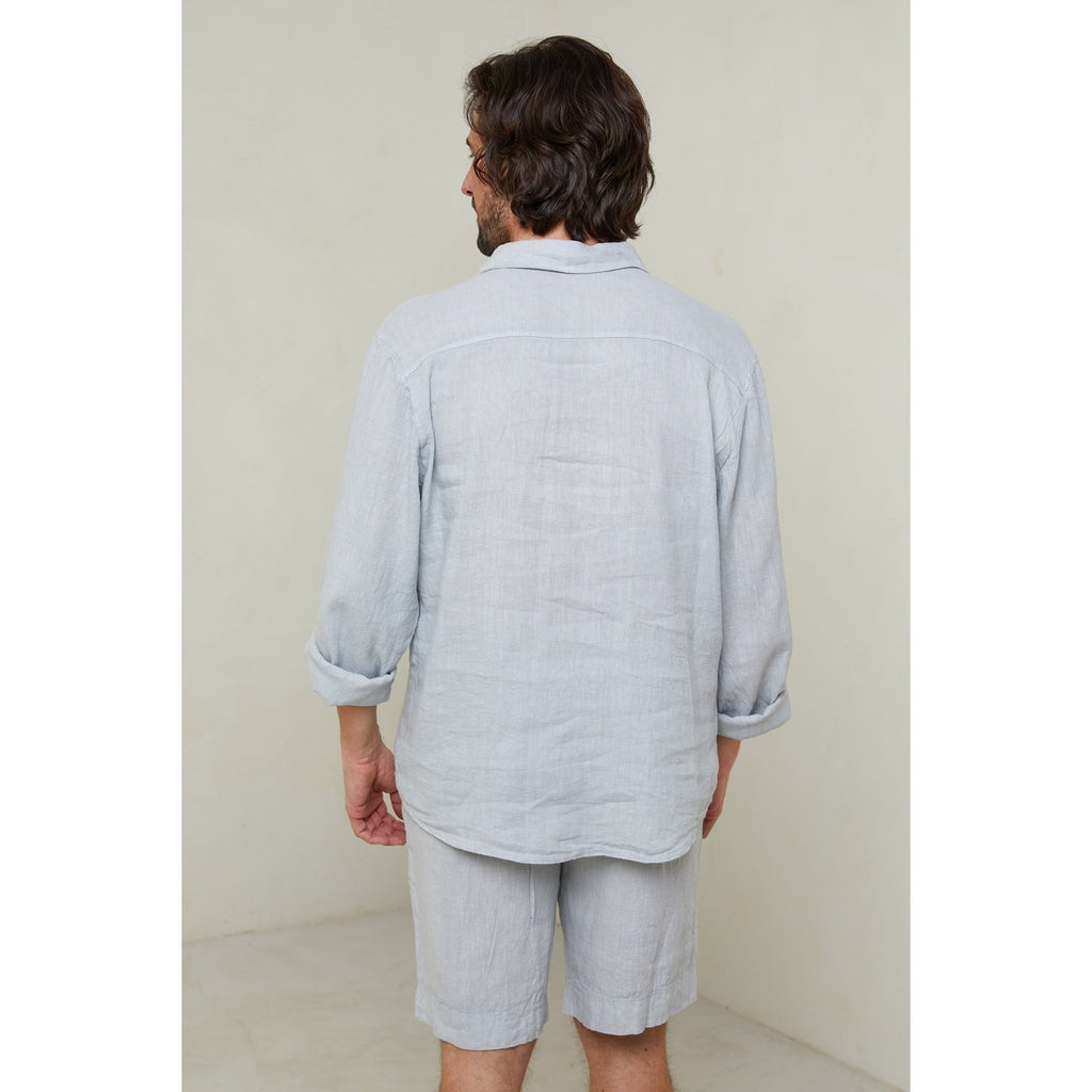 Camisa - Gris claro - Hombre