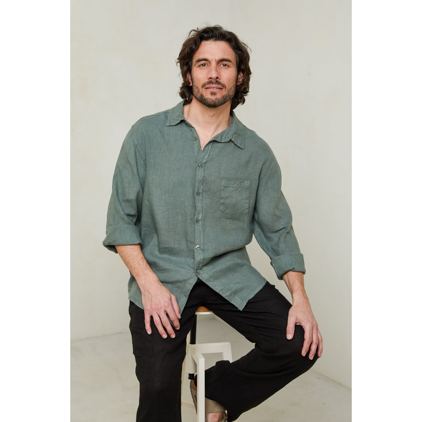 Shirt - Khaki - Men