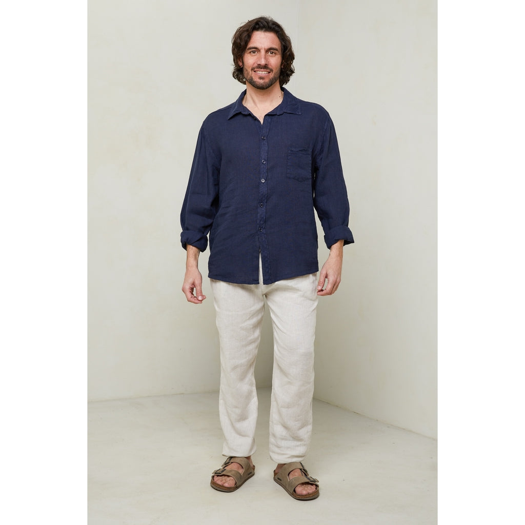 Shirt - Navy - Men