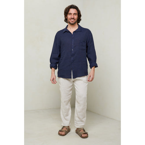 Shirt - Navy - Men