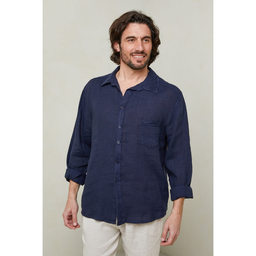 Shirt - Navy - Men