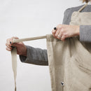Tablier Ajustable - Lin Lavé - Soline - Sable