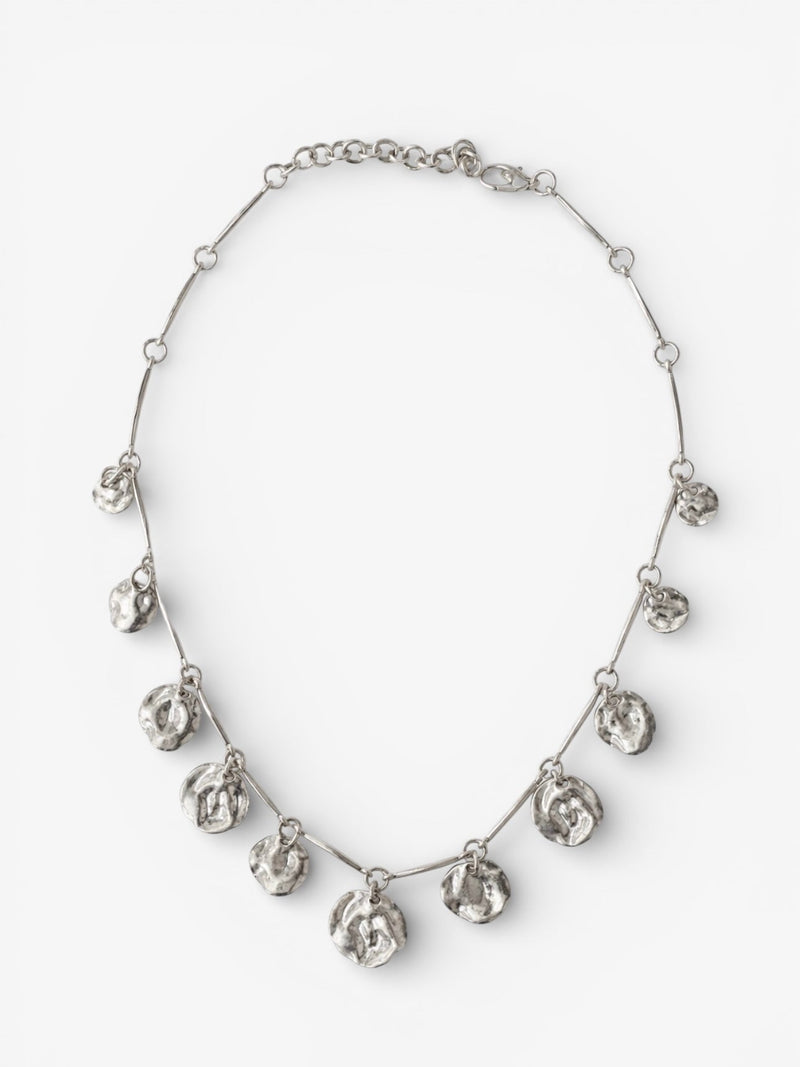 Chocker Satélite Plateado
