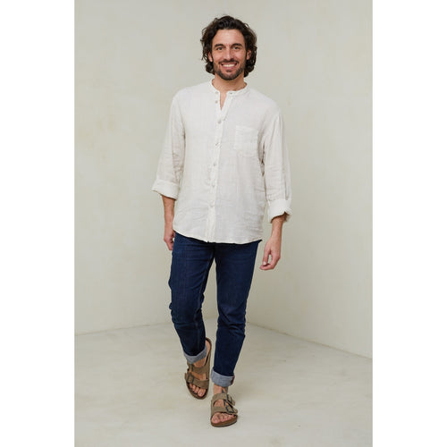 Camisa - Beige - Hombre