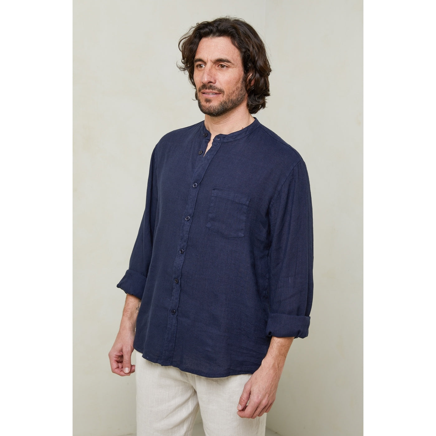 Shirt - Navy - Men