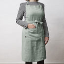 Tablier Ajustable - Lin Lavé - Soline - Eucalyptus